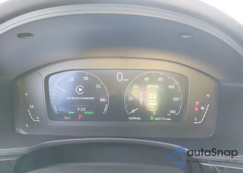 2025 Honda Civic Hybrid Sport Touring from USA, damaged, VIN 19XFL4H90SE014924